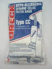 Oreck Vacuum Hypo-Allergenic Genuine Celoc Filter Bags (Type CC) 8-Count CCPK8DW