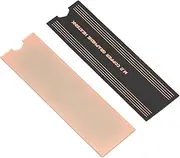 2Pcs M.2 2280 NVMe SSD Heatsink, Laptop NVMe M.2 Heatsink, Graphene Layer Heat Sink Copper Cooler, for M.2 2280 SSD Laptop