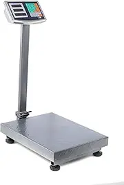 [HomeFashion] Commercial Digital Electronic Computing Platform Scale Scales Postal Shop Luggage Weight (150KG Capacity)