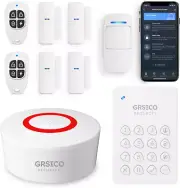 Sistema inalámbrico de alarma para el hogar, kit de 9 piezas