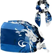 [YTYVAGT] Scrub Caps Women,Scrub Hats Suitable for Women,Finland Flag Guitar Music