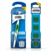 Listerine UltraClean Access Flosser Starter Pack( 8 unflavored refill & 28 mint)