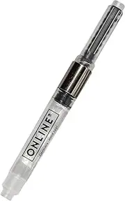 Online Schreibgerate ONLINE standard ink converter │ cartridge converter made of synthetic material │ fits standard fountain pens and rollerball pens │ refillable,Black