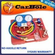 HVAC A/C Air Refrigeration Kit AC Manifold Gauge Set Brass R134A R410A R12 R22