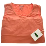 Bamboo Sleep Tank Top - Coral by Cariloha for Women - 1 Pc T-Shirt (2XL)