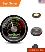 Color-Coded Dual Scale Thermometer for Pet Rearing Boxes - Eco Friendly