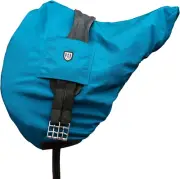 Premium Waterproof/Breathable Fleece-Lined Saddle Cover Azure Blue