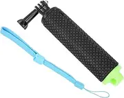 Floating Hand Grip - Waterproof Action Camera Handle - Diving Selfie Stick Monopod - for Snorkeling, Swimming, Surfing - for OSMO Action - for GOPRO 9 (Green)
