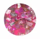12" Adorable Pink Agate Console Table Crystal Stone Computer Desk Furniture Deco