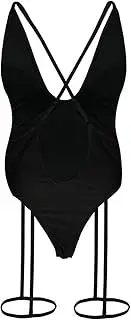 [JINZIJINYU] Women Babydoll Lingerie One Piece Women Spring Summer Sexy Net Red Strap Sexy Swimsuit