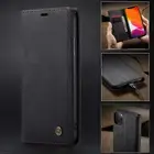 CaseMe Magnetic Leather Case iPhone 16 15 14 13 12 11 Xs XR Pro Max Mini 8 6+