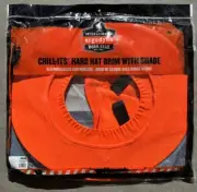 Ergodyne Brand CHILL-ITS Model 6660 HARD HAT BRIM WITH SHADE - ORANGE