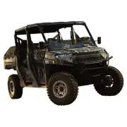 Klock Werks Flare Windshield Kit-Clear for 2013-2015 Polaris Ranger 900 XP UTV