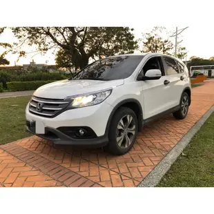 2014年本田 CRV 2.4 白色 4WD(汽車全額貸款、買車找錢、信用瑕疵、皆可辦理)