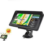 GPS Car Navigator, 9 Inch Touch Screen GPS Navigation with Free Maps 256M+8GB Car Navigator Video Player Rear Camera for Car Truck RV(Without Bluetooth)