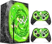 HK Studio Magic Portal Decal Sticker Skin to Cover X-Box Series X with No Bubble, Waterproof, Full Protection - Including 2 Controller Skins and Console Skin