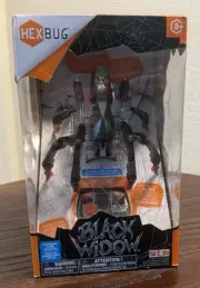 HEXBUG Remote Control Black Widow, Rechargeable Robot Spider Toys for Kids
