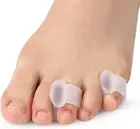 5 Pair Pinky Toe Separators, Little Toe Spacers Relieve Pain from Friction an...