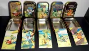 Pokémon 5 EMPTY Mini TINS + ART CARDS + Promo Cards PIKACHU SPRIGATO & MORE @@
