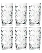 Barski Set of 6 11.6oz Highball Glasses