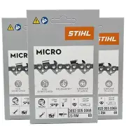 23RM 68 DL 3 pcs x STIHL .325″ 1.3 mm Chain for 18"/45 cm bar OEM 3693 005 0068