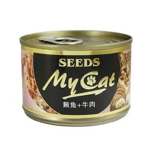 SEEDS 惜時 MY CAT 我的貓 大貓餐罐 170g 24罐