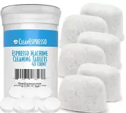 CleanEspresso Breville Compatible Cleaning Kit - 40 Tablets and 6 Filters for...