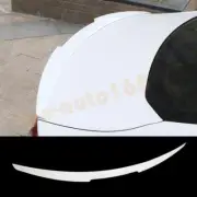 White ABS Rear Tail Trunk Sport Spoiler Wing Lip For Chevrolet Malibu 2016-2021 (for: Chevrolet)