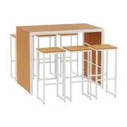 Kiama 7-piece Outdoor Bar Set