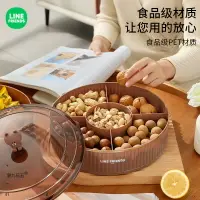 在飛比找樂天市場購物網優惠-⭐LINE FRIENDS 零食 果盤 糖果 收納盒 密封盒