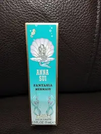 在飛比找Yahoo!奇摩拍賣優惠-【ANNA SUI 安娜蘇】童話美人魚女性淡香水15ml*專