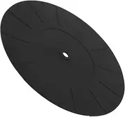 Holibanna Vinyl Turntable Slipmat Silicone Static Record Player Cushion Pad Lightweight and Non Slip Vinyl Player Mat for Enhanced Adhesion and Vibration Reduction Record