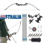 51" Archery Takedown Recurve Bow Set for Adult Outdoor Practice 30/40 lbs.Gifts