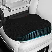 ACBAGI Adult Car Booster Seat for Driver, Driving Seat Cushion,Comfort Memory Foam Seat Cushion for Height, Booster Seat for Car,Office Chair and Home Chair (Black B)
