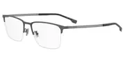 BOSS 1824/G Asian Fit SVK Men's Glasses Gunmetal Size 56 - Private Health Rebate - Blue Light Block Available