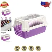 Lightweight Hard-Sided Pet Carrier for Small Dogs & Cats - Top Load Design