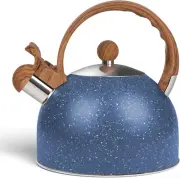Whistling Tea Kettle for Stovetop, 2.6 Quart Stainless Steel Water Teapot Boiler