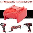 For Milwaukee 18V M18 Battery Adapter Convert To Ozito 18V Power Tools