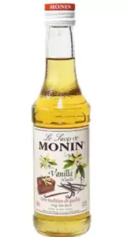 MONIN Shaved Ice Syrup Vanilla Syrup Flavor 250ml Japan NEW