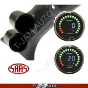 Pillar Pod for Toyota Hilux 2006-15 + Tacho + Water Temp LED AT Gauges