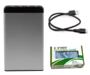 2.5" SATA USB 3.0 Hard Drive Disk HDD SSD Enclosure External Laptop Case