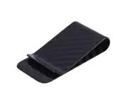 Knbhu Carbon Fiber Texture Wallet Purse Money Clipper Pocket Credit Card Cash Holder-Glossy