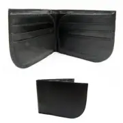 Travelon Rfid Blocking Leather Wallet Front Pocket Mens Black Billfold