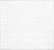 uxcell Square BBQ Grill Net 40x40cm Galvanized Iron Barbecue Mesh Mat for Baking Smoking Charcoal Grilling Roasting