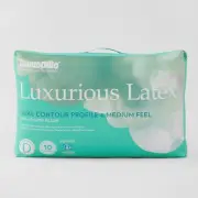 Dunlopillo Luxurious Latex Dual Contour Profile & Medium Feel