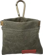 ElevateTech Dog Treat Pouch, Portable Dog Training Treat Pouch Dog Walking Accessories Pet Feed Snack Reward Pocket Suitable Pet Puppy Travel Outdoor Use (Green)