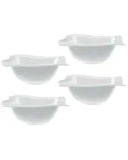 Villeroy & Boch Set of 4 New Wave Square Rice Bowls