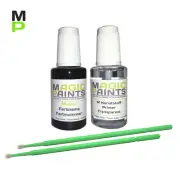 Touch-Up Paint Set Specially For Powdered Rims, Black Matte + Adhesion Primer