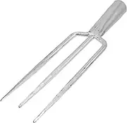 BESPORTBLE Versatile 3 Prong Fork: Fish Gardening Tool Log Burner Fork Metal Construction Easy to Carry