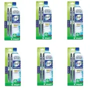 Pilot B2P Bottle Pen Lot/6 Gel Roller 0.7mm Fine Point 2/Pk Black Office School
